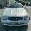 MERCEDES SLK 230 KOMPRESSOR AUTO  VEHICULE ACCIDENTE A LA VENTE FACE AVANT