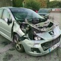 PEUGEOT 207 1.6 HDI 92 ALLURE VEHICULE ACCIDENTE A VENDRE 3/4 AVANT DROIT