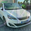 PEUGEOT 308 II 2.0 HDI BLUEHDI 150 FAP S/S ALLURE AUTO VENTE PIECES DETACHEES OCCASION 3/4 AVANT DROIT