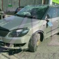 SKODA FABIA II 1.6 TDI 16V FAP 105 CR MONTE-CARLO EDITION 2 VEHJICULE ACCIDENTE A VENDRE ET VENTE PIECES DETACHEES OCCASION A VENDRE 3/4 AVANT GAUCHE