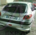 PEUGEOT206 1.4I PIECE DETACHEE OCCASION 3/4 ARRIERE DROIT