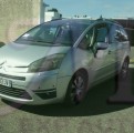 CITROEN GRAND C4 PICASSO 2.0 HDI 136 EXCLUSIVE BMP6 VEHICULE ACCIDENT ET VENTE DE PIECES DETACHEES OCCASION 3/4 AVANT GAUCHE