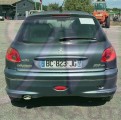 PEUGEOT 206  1.6 HDI 16V FAP 110CH TRENDY VENTE PIECES DETACHEES OCCASION FACE ARRIERE