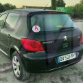 PEUGEOT 307 1.6I 16V CONFORT PACK VEHICULE ACCIDENTE A VENDRE 3/4 ARRIERE GAUCHE