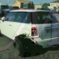 MINI ONE 1.4I 16V 75 VEHICULE ACCIDENTE 3/4 ARRIERE GAUCHE