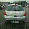 PEUGEOT 308 1.6 HDI 16V 110 FAP PRENIUM VEHICULE ACCIDENTE A VENDRE ET PIECES DETACHEES OCCASION A  VENDRE FACE ARRIERE