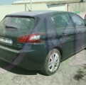 PEUGEOT 308 II 1.6 HDI 120 AUTO VEHICULE ACCIDENTE VENTE DE PIECES DETACHEES OCCASION 3/4 ARRIERE DROIT