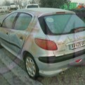 PEUGEOT 206 1.4 HDI 70CH PIECE DETACHEE OCCASION 3/4 ARRIERE GAUCHE