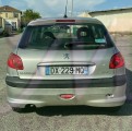 PEUGEOT 206 1.4I 75CH VEHICULE A VENDRE FACE ARRIERE