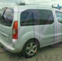 PEUGEOT PARTNER II 1.6 HDI 16V TEPEE LOISIR  VEHICULE ACCIDENTE A LA VENTE ET PIECES DETACHEES OCCASION 3/4 ARRIERE DROIT