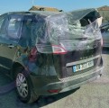 RENAULT SCENIC III 1.9 DCI 130 PRIVILEGE VEHICULE ACCIDENTE A VENDRE 3/4 ARRIERE GAUCHE