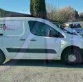 CITROEN BERLINGO II 1.6 HDI 16V 92CH CLUB 625KG VEHICULE ACCIDENTE A LA VENTE ET VENTE DE PIECES DETACHEES D'OCCASION LATERAL DROIT