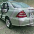 MERCEDES C220 CDI AVANTGARDE AUTOMATIQUE VEHICULE ACCIDENTE A VENDRE 3/4 ARRIERE GAUCHE