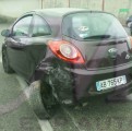 FORD KA II 1.2I 69 TITANIUM VEHICULE ACCIDENTE ET VENTE PIECES DETACHEES OCCASION 3/4 ARRIEE GAUCHE