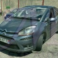 CITROEN C4 PICASSO 1.6 HDI 16V 110 EXCLISIVE VEHICULE ACCIDENTE A VENDRE ET VENTE DE PIECES DETACHEES 3/4 AVANT GAUCHE