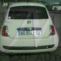 VENTE PIECES DETACHEES OCCASION FIAT 500 1.3 JTD 75 LOUNG VÉHICULE ACCIDENTE FACE ARRIERE