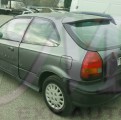 HONDA CIVIC 1.4I SRS 90CH VENTE PIECES DETACHEES OCCASION 3/4 ARRIERE GAUCHE