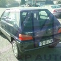 PEUGEOT 106 II 1.1E COLOR LINE PIECES DETACHEES OCCASION 3/4 ARRIERE GAUCHE