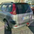 PEUGEOT 206 SW 2.0 HDI XS VEHICULE IMMERGE A VENDRE ET VENTE PIECE DETACHEE OCCASION 3/4 ARRIERE GAUCHE