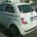 VENTE PIECES DETACHEES OCCASION FIAT 500 1.3 JTD 75 LOUNG VÉHICULE ACCIDENTE 3/4 ARRIERE GAUCHE