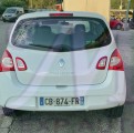 RENAULT TWINGO II 1.2I 16V LEV 75 AUTHENTIQUE VEHICULE ACCIDENTE A VENDRE FACE ARRIERE