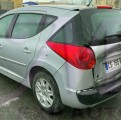 PEUGEOT 207 SW 1.6 HDI FAP 92 URBAN MOVE VEHICULE ACCIDENTE A LA VENTE 3/ 4 ARRIERE GAUCHE