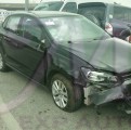 VOLKSWAGEN POLO 1.6 TDI 90 STYLE VEHICULE ACCIDENTE 3/4 AVANT DROITET PIECES DETACHEES OCCASION 