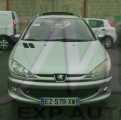 PEUGEOT 206 SW 1.6I 16V 110 QUIKSILVER VENTE PIECES DETACHEES OCCASION FACE AVANT