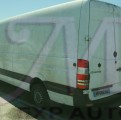 MERCEDES SPRINTER 318 CDI  PIECES DETACHEES OCCASION 3/4 ARRIERE GAUCHE