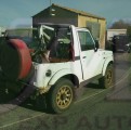 SUZUKI SAMURAI 1.3I CABRIOLET PIECES DETACHEES OCCASION 3/4 ARRIERE DROIT