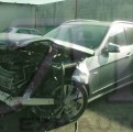 MERCEDES E350 CDI 265CH FAP 7G-TRONIC VEHICULE ACCIDENTE A LA VENTE ET VENTE PIECES DETACHEES OCCASION 3/4 AVANT GAUCHE