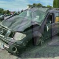 NISSAN NAVARRA 2.5 DCI FAP AUTOMATIQUEVENTE PIECES DETACHEES OCCASION 3/4 AVANT GAUCHE