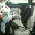 FIAT 500C 1.2I LOUNGE VEHICULE ACCIDENTE INTERIEUR CONDUCTEUR