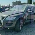 VOLKSWAGEN TOUAREG 3.0 V6 TDI FAP CARAT EDITION VEHICULE ACCIDENTE A VENDRE 3/4 AVANT GAUCHE