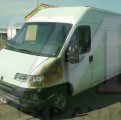 FIAT DUCATO II 2.8D VENTE PIECES DETACHEES OCCASION 3/4 AVANT GAUCHE