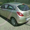 OPEL CORSA D 1.4I 16V 3 PORTES VÉHICULE PIECES DETACHEES 3/4 ARRIERE DROIT