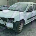 DACIA LOGAN MCV 1.4I 75 AMBIANCE VEHICULE ACCIDENTE A VENDRE ET VENTE PIECES DETACHEES OCCASION 3/4 AVANT GAUCHE