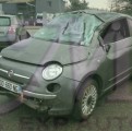 FIAT 500 1.2 LOUNGE VENTE PIECES DETACHEES OCCASION 3/4 AVANT GAUCHE