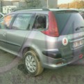 PEUGEOT 206 SW 1.4 HDI 70 PIECE DETACHEE OCCASION 3/4 ARRIERE GAUCHE