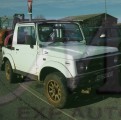 SUZUKI SAMURAI 1.3I CABRIOLET PIECES DETACHEES OCCASION 3/4 AVANT DROIT