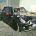 MINI COOPER SD 2.0 143 RED HOT CHILI  VEHICULE ACCIDENTE 3/4 AVANT DROIT PIECES DETACHEES OCCASION 