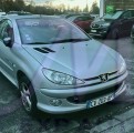 PEUGEOT 206 CC 1.6I 16V 110CH QUIKSILVER VEHICULE ACCIDENTE A VENDRE ET VENTE PIECES DETACHEES OCCASION 3/4 AVANT DROIT