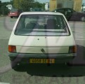 PEUGEOT 205 1.1E XL/XR VENTE PIECES DETACHEES OCCASION FACE ARRIERE