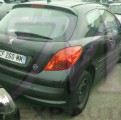 PEUGEOT 207 1.4 VTI 16V SERIE 64 3 PORTES VEHICULE ACCIDENTE 3/4 ARRIERE DROIT ET VENTE PIECES DETACHEES OCCASION 