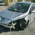 PEUGEOT 308 1.6 HDI 16V 60CH CONFORT VEHICULE ACCIDENTE A VENDRE 3/4 AVANT GAUCHE