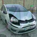 CITROEN C4 PICASSO 1.6 HDI 16V 110 EXCLUSIVE BMP6 VEHICULE ACCIDENTE A VENDRE ET VENTE PIECES DETACHEES OCCASIONS 3/4 AVANT DROIT