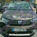 DACIA SANDERO II 0.9 TCE 90 STEPWAY  VEHICULE ACCIDENTE A VENDRE ET VENTE DE PIECES DETACHEES OCCASION FACE AVANT