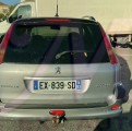 PEUGEOT 206 SW 2.0 HDI XS VEHICULE IMMERGE A VENDRE ET VENTE PIECE DETACHEE OCCASION FACE ARRIERE